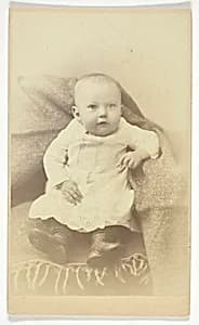 Untitled (Portrait of Infant) by Unknown