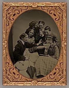 Untitled (Portrait of Six Women) by Unknown