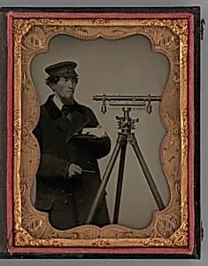 Untitled (Portrait of Surveyor) by Unknown