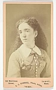 Untitled (Portrait of Woman) by E. C. Kimball
