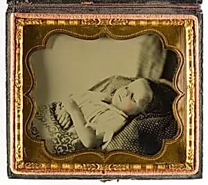 Untitled (Postmortem of Child) by Unknown