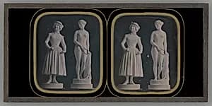 Untitled (Two Statues) by Unknown