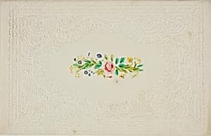 Untitled Valentine (Flowers) by Unknown