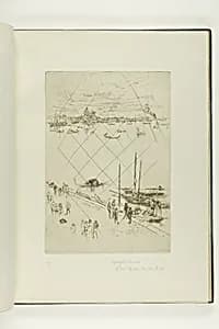 Upright Venice by James McNeill Whistler
