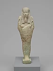 Ushabti (Funerary Figurine) of Horudja by Ancient Egyptian