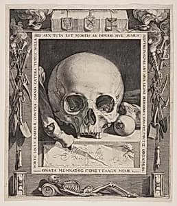 Vanitas by Jan Saenredam
