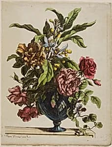 Vase of Flowers by Jean Baptiste Monnoyer