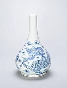 Vase with Dragon Motif by Unknown