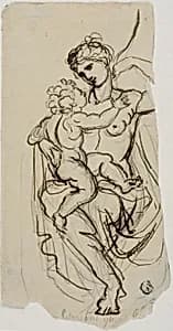 Venus and Cupid by Giovanni Battista Cipriani