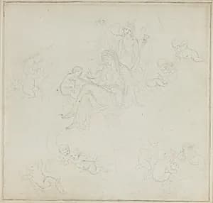 Venus with Putti by Giovanni Battista Cipriani
