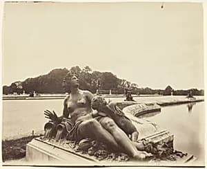 Versailles, Bassin du Nord by Jean-Eugène-Auguste Atget