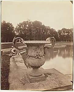 Versailles, Vase, Bassin de Neptune by Jean-Eugène-Auguste Atget
