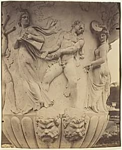 Versailles, Vase (Detail) by Jean-Eugène-Auguste Atget