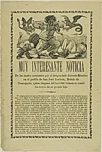 Very Interesting News by José Guadalupe Posada