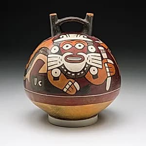 Vessel with Marine Beings by Nasca