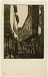 Via San Vitale, Bologna by Donald Shaw MacLaughlan