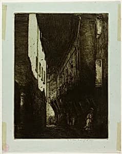 Via San Vitale, Bologna by Donald Shaw MacLaughlan