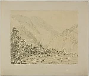 View of Jura Mountains by Unknown artist
