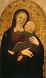 Virgin and Child by Central Italian
