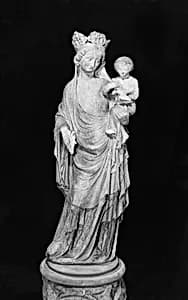 Virgin and Child by French