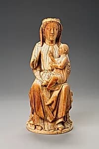 Virgin and Child by French