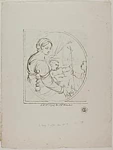 Virgin in a Chair by Dominique-Vivant Denon