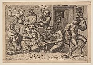Vuyl Sause (Dirty Sauce) by Hieronymus Cock