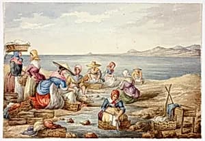 Washerwoman at Nice by Elizabeth Murray