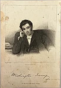 Washington Irving by Unknown artist