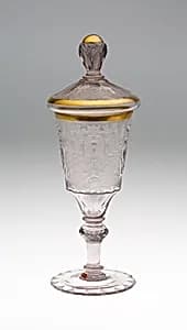 Wine Glass and Cover by Unknown