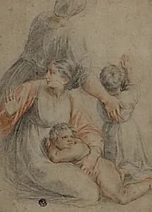 Woman and Children by Raphael