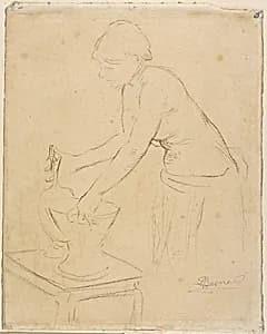 Woman at Her Toilette by Albert Besnard