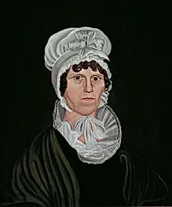 Woman in Black by Artist unknown