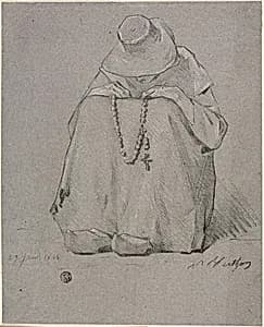 Woman with a Rosary by Unknown