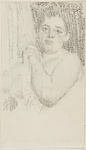 Woman with Hands Clasped by Anders Zorn