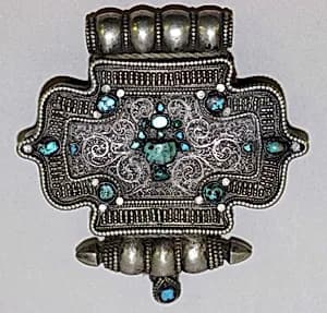Woman's Amulet Box (Ga'u) by Unknown