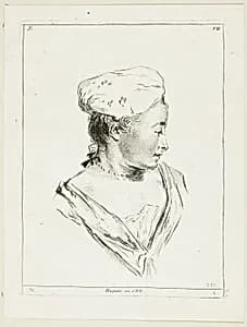 Woman's Head by Anne Claude de Caylus