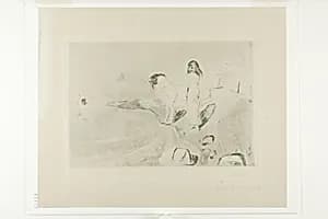 Women Bathing by Edvard Munch