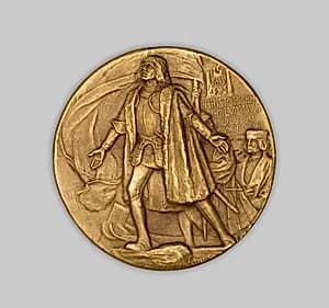 World's Columbian Exposition Commemorative Presentation Medal by Augustus Saint-Gaudens