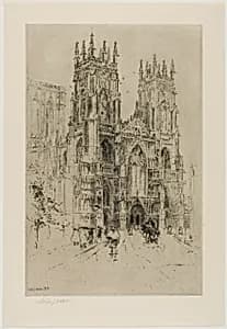 York Cathedral by Charles John Watson