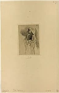 Young Breton Woman by Félicien Rops