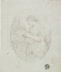 Young Woman Reading by Unknown