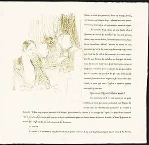 Yvette Guilbert by Henri de Toulouse-Lautrec