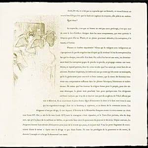 Yvette Guilbert by Henri de Toulouse-Lautrec