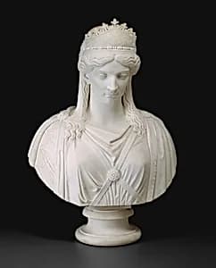 Zenobia, Queen of Palmyra by Harriet Hosmer