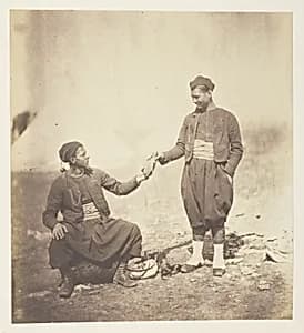 Zouaves by Roger Fenton