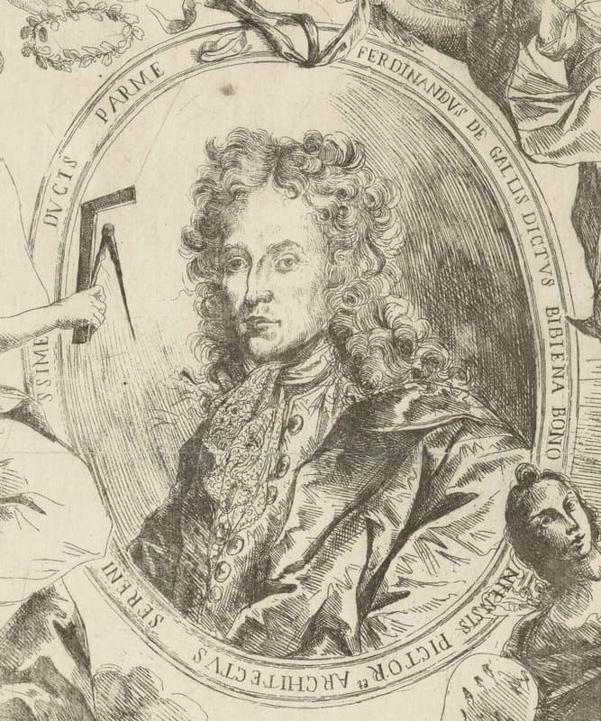 Portrait of Ferdinando Galli Bibiena