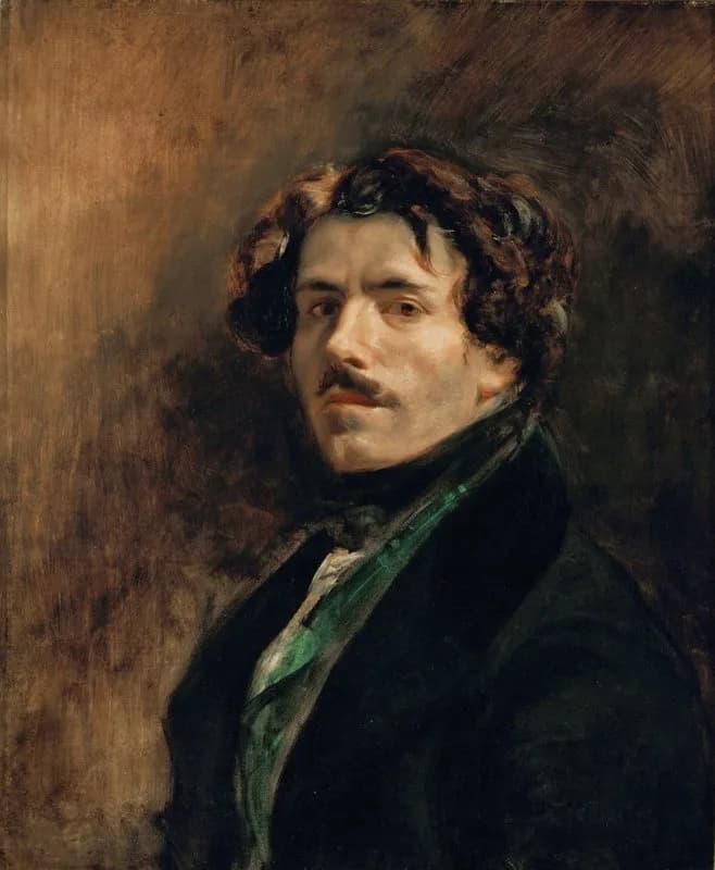 Portrait of Delacroix, Eugène