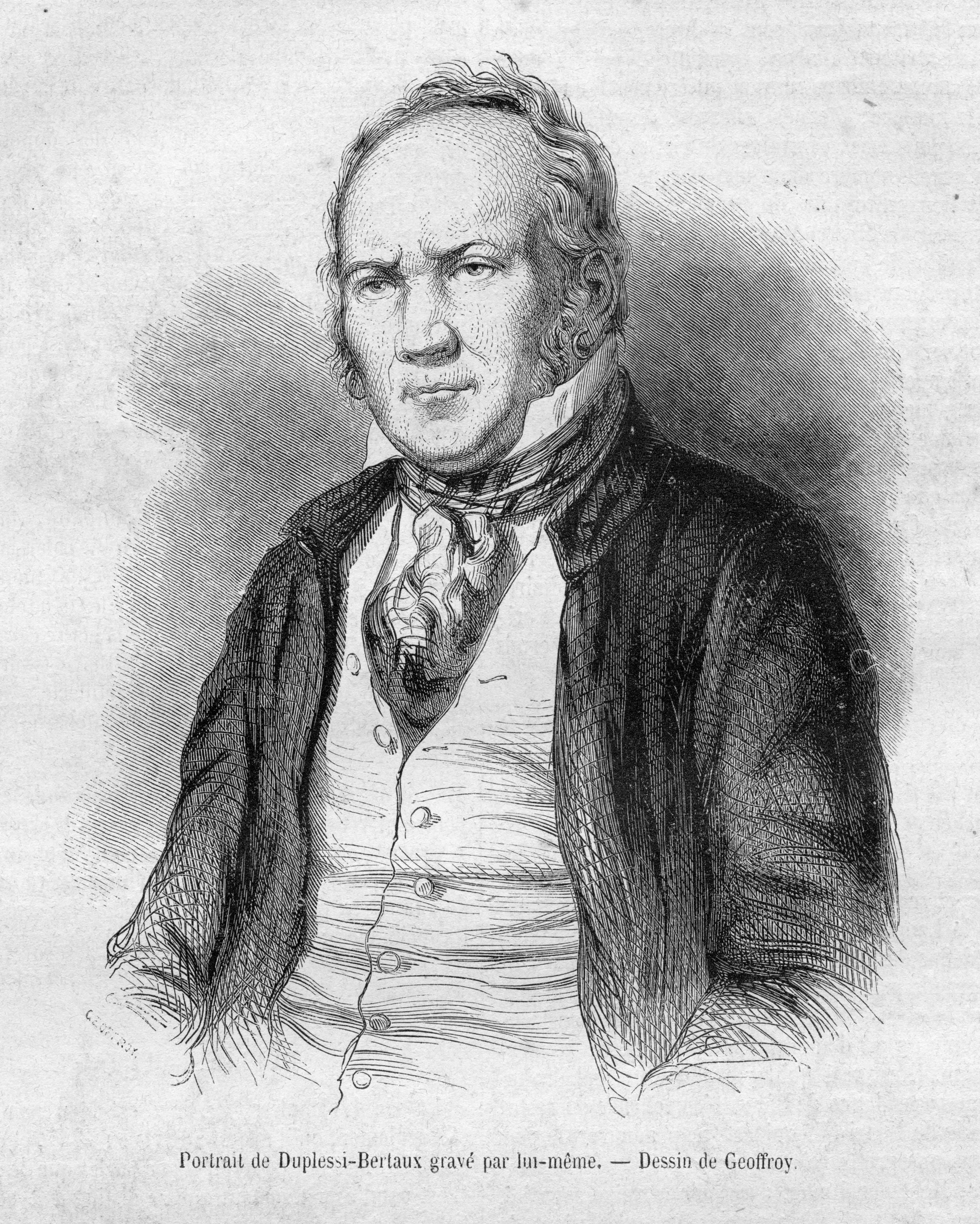 Portrait of Jean Duplessis-Bertaux