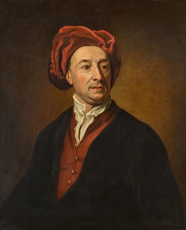 Portrait of Monnoyer, Jean-Baptiste